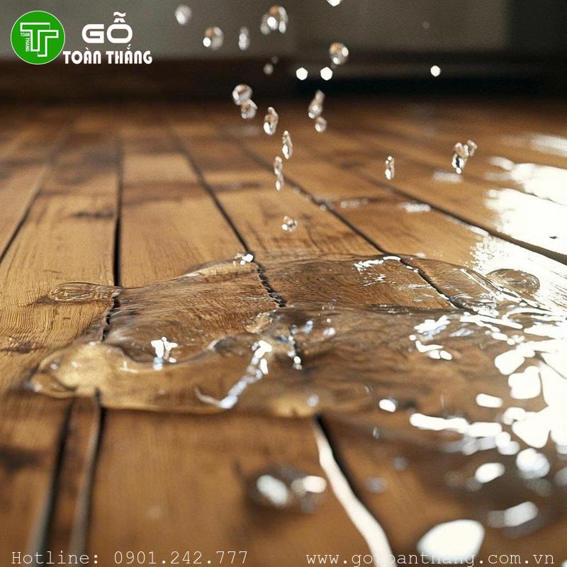 Hiện tượng sàn gỗ bị ngập nước thường gặp trong quá trình sử dụng