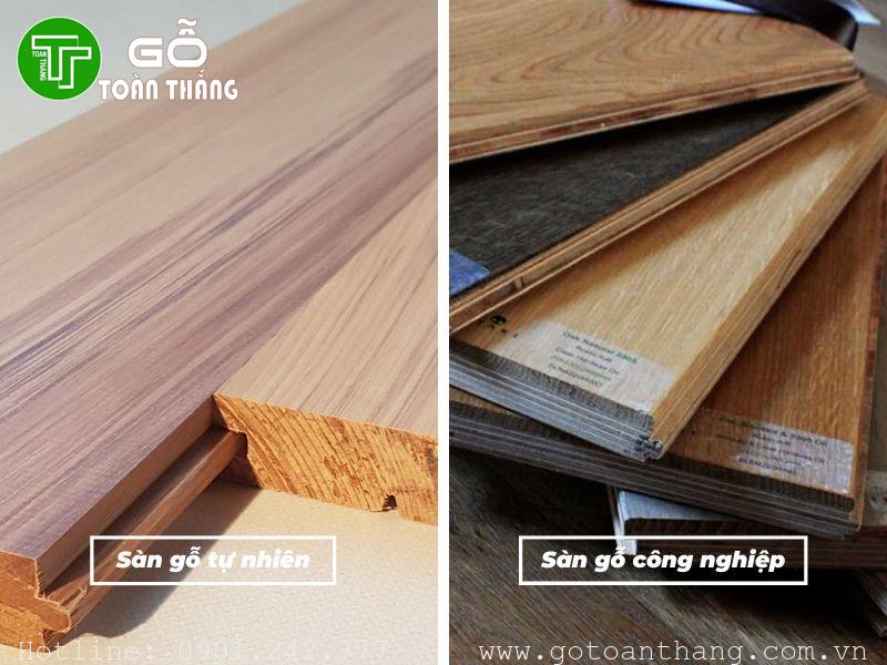 Tìm hiểu chi tiết nên dùng sàn gỗ tự nhiên hay công nghiệp